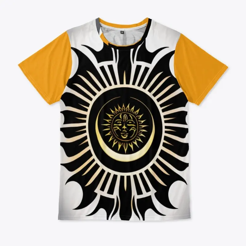 sun logo t-shirt Design