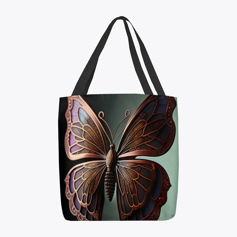  butterfly design handbag with wings 