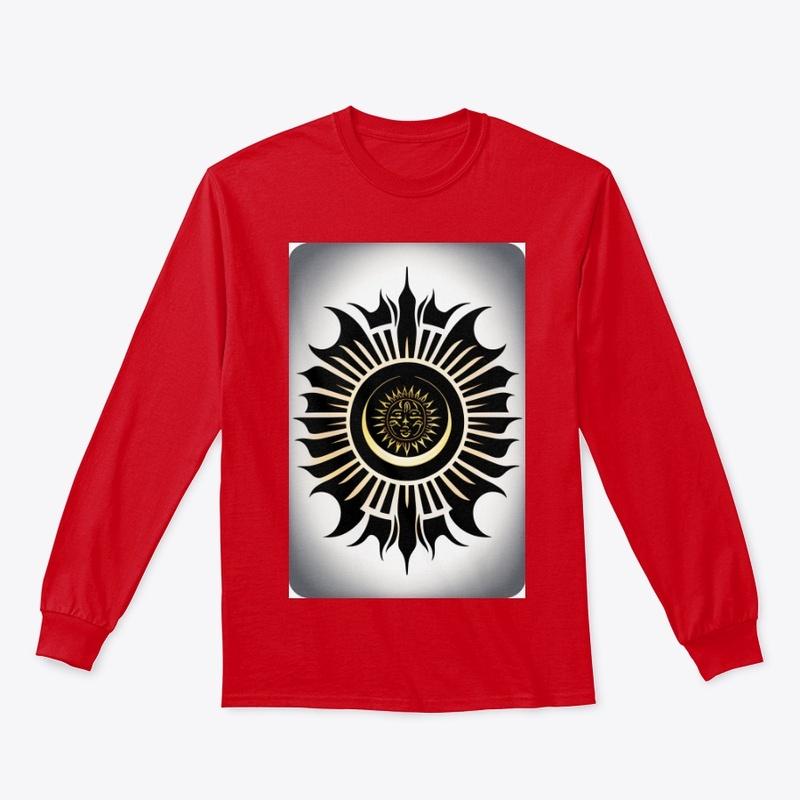 sun logo t-shirt Design